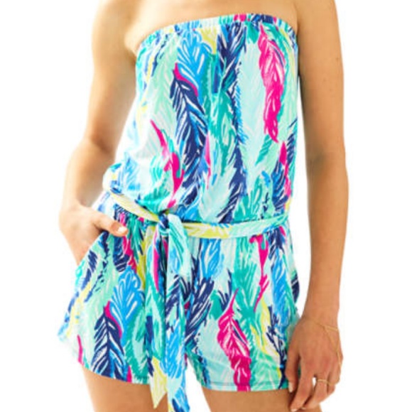 Lilly Pulitzer Pants - NWT Lilly Pulitzer Romper XL Light As A Feather
